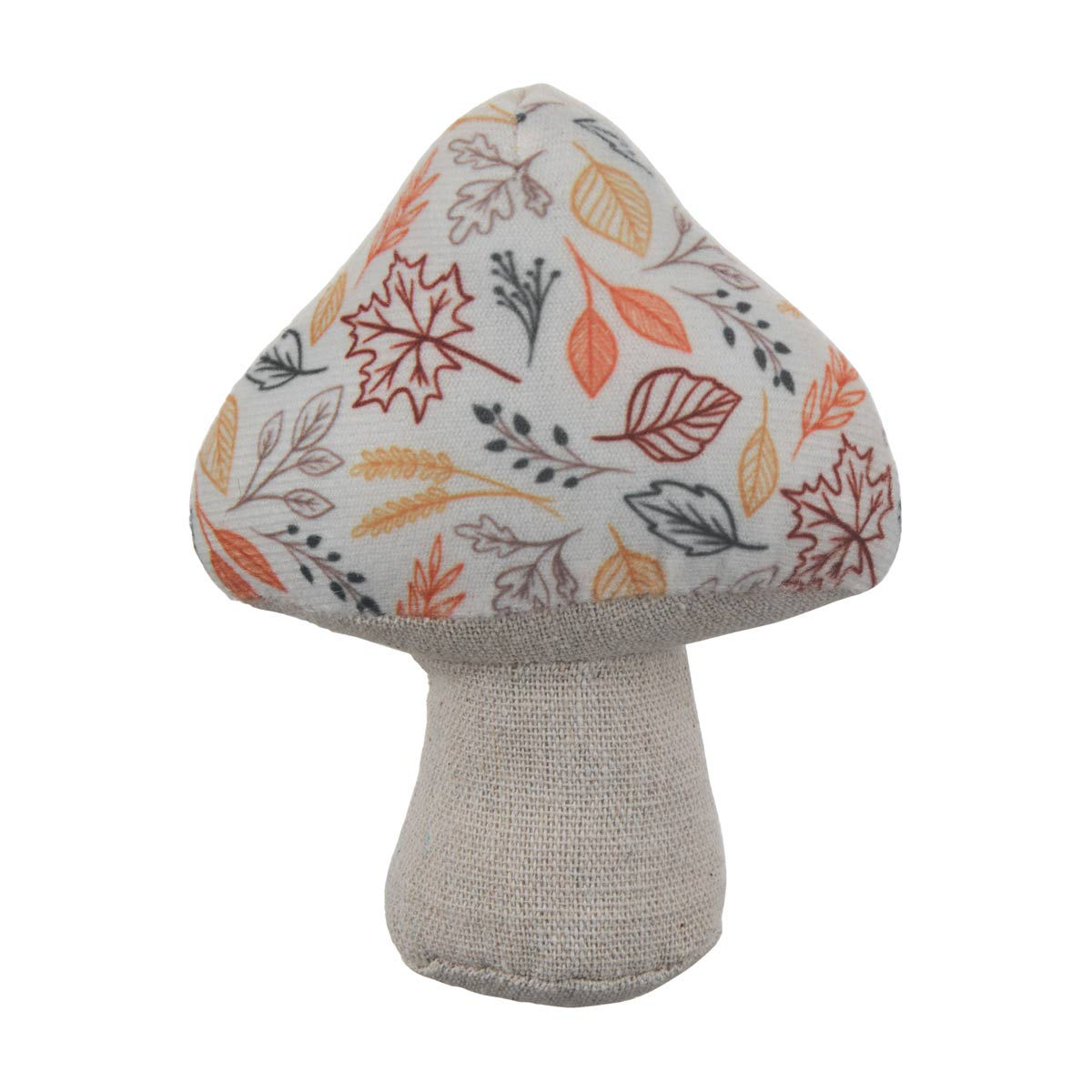 Harvest Floral Print Mushroom Shaped Décor