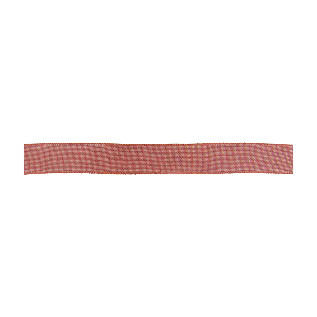 Harvest Orange Burlap Ribbon