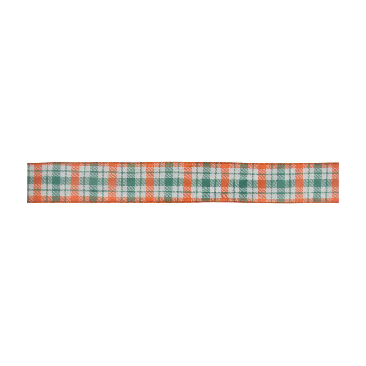 Harvest Plaid Print Ribbon