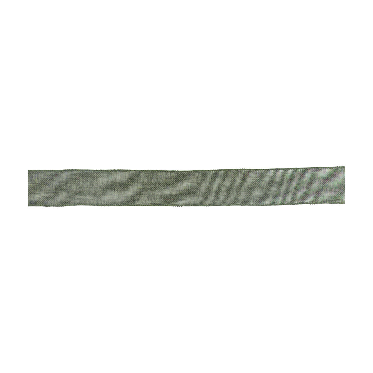 Harvest Green Burlap Ribbon