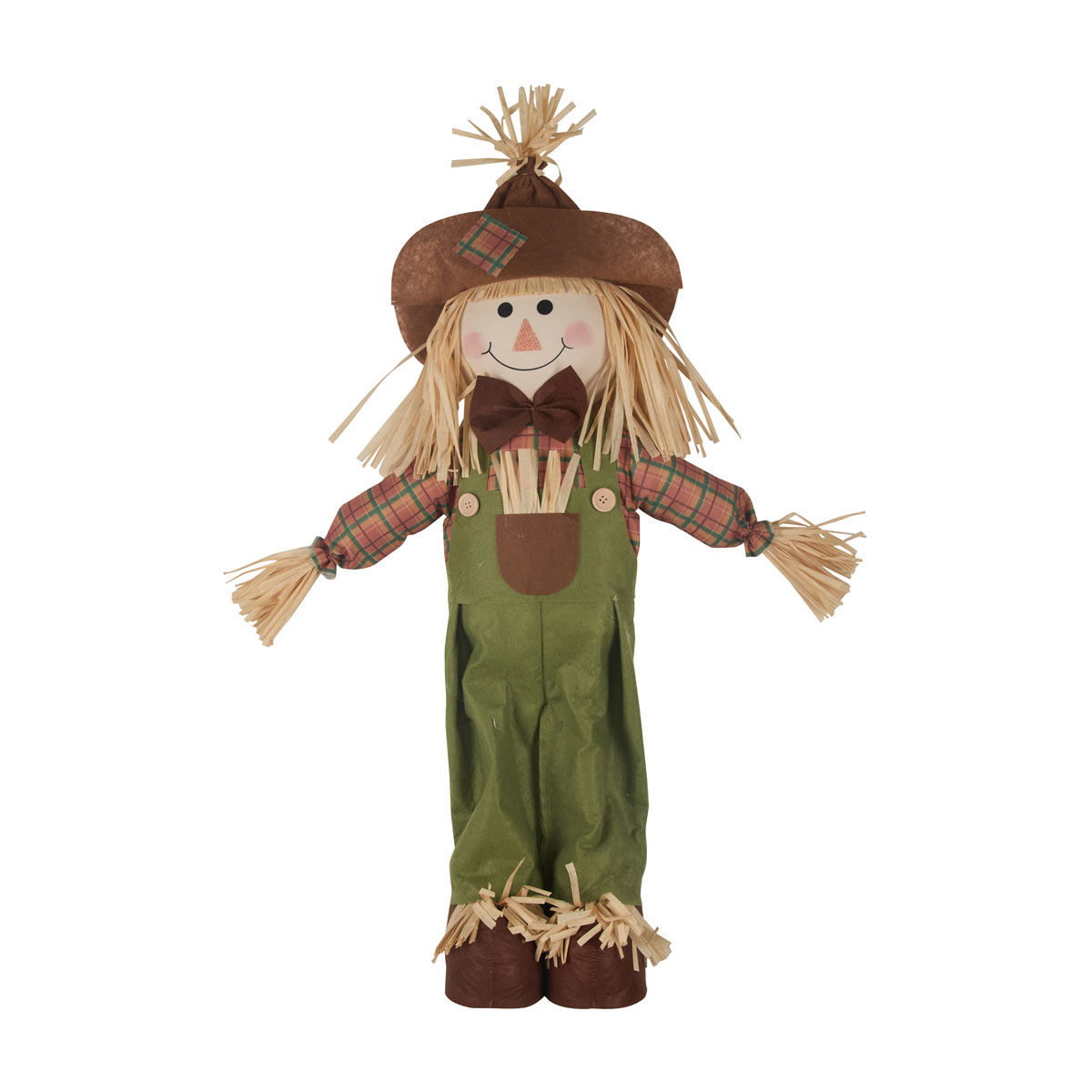 Harvest Halloween Boy Scarecrow Table Décor, Large
