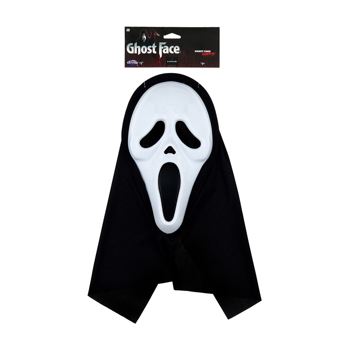 Fun World Halloween Harvest Ghost Face Mask