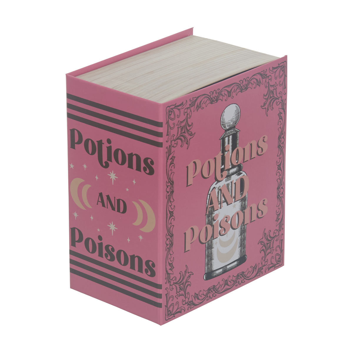 Halloween Book Shaped Storage Décor Boxes, Medium, 3 Assorted Styles