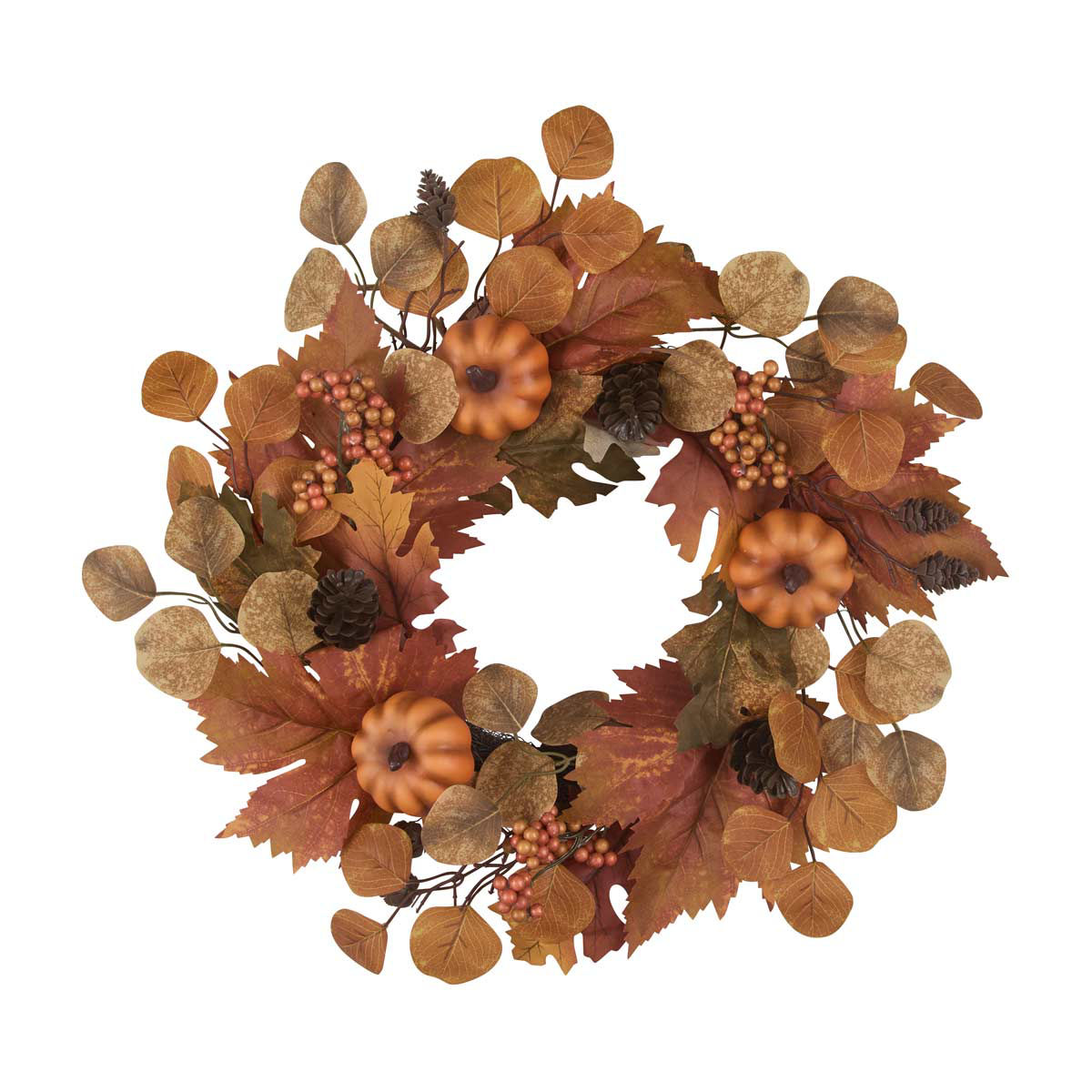 Harvest Artificial Floral Wreath Décor