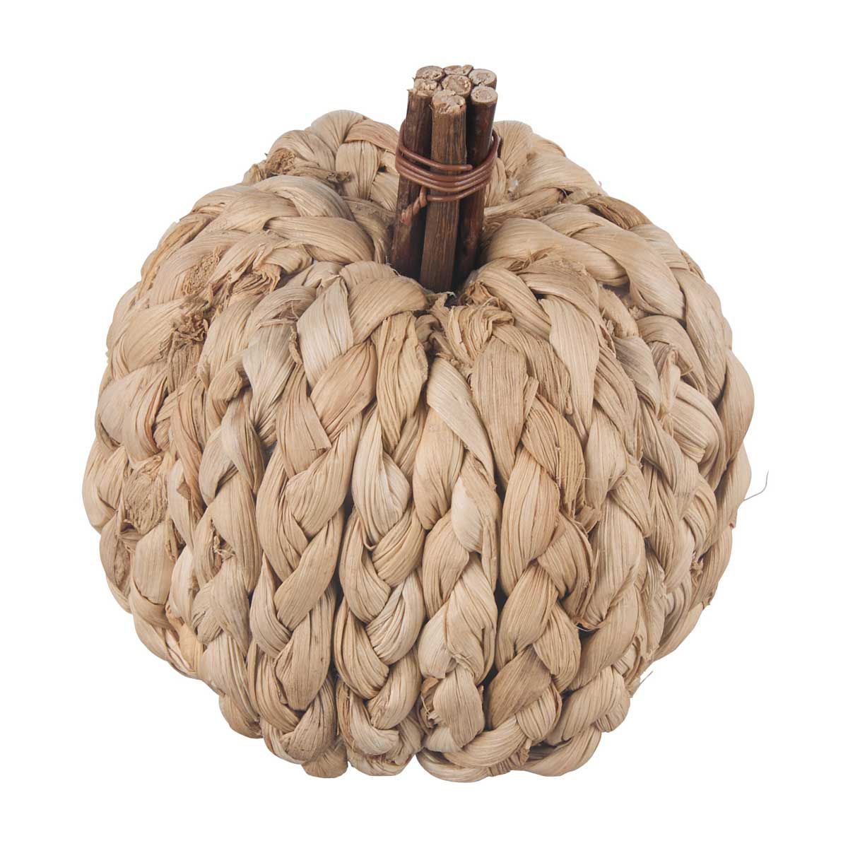 Harvest Small Natural Pumpkin Shaped Table Décor