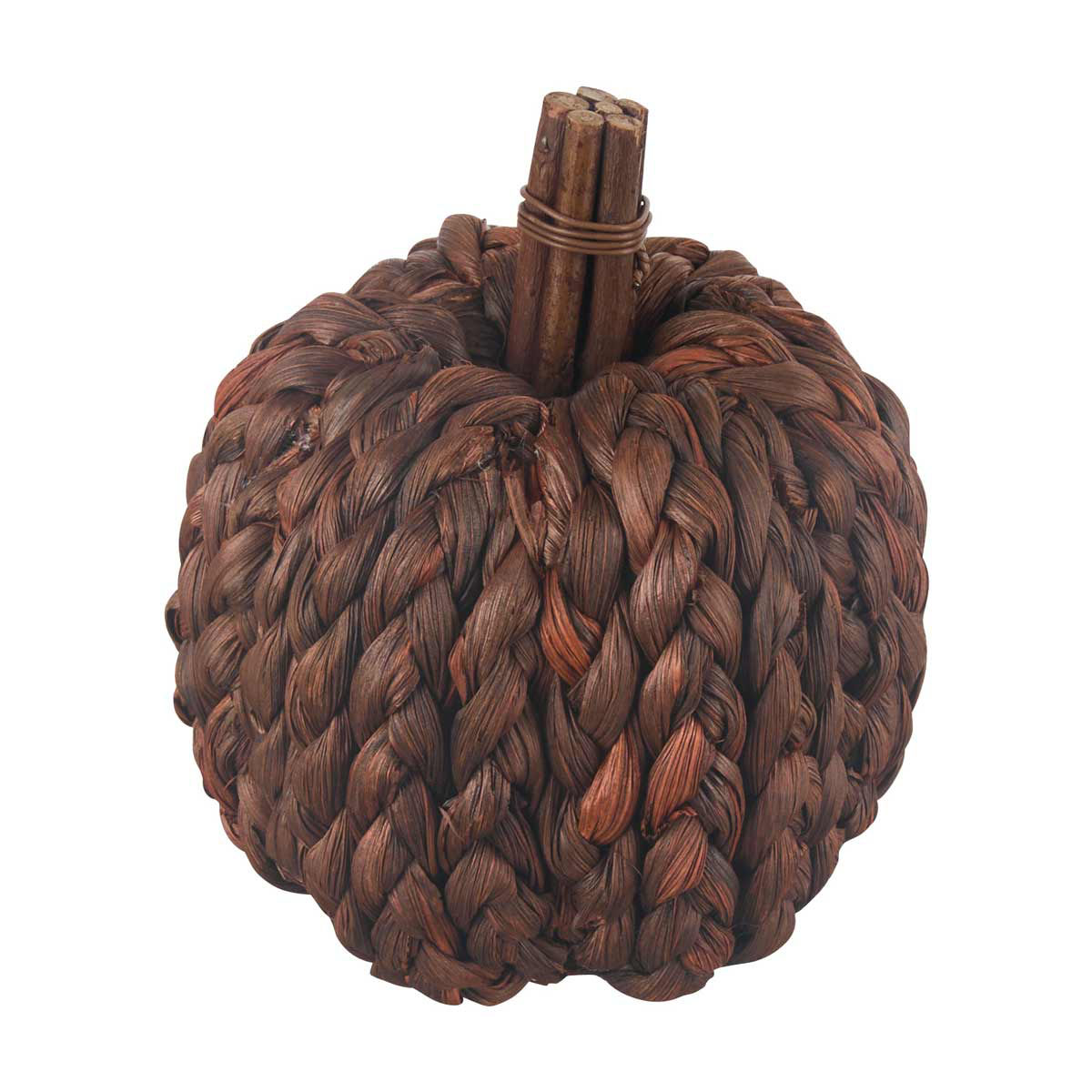 Harvest Small Brown Pumpkin Shaped Table Décor