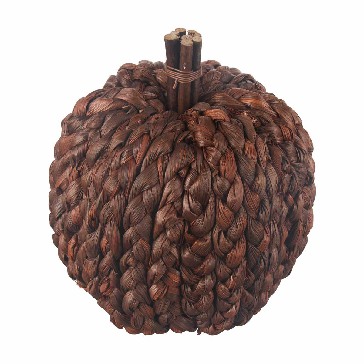 Harvest Large Brown Pumpkin Shaped Table Décor