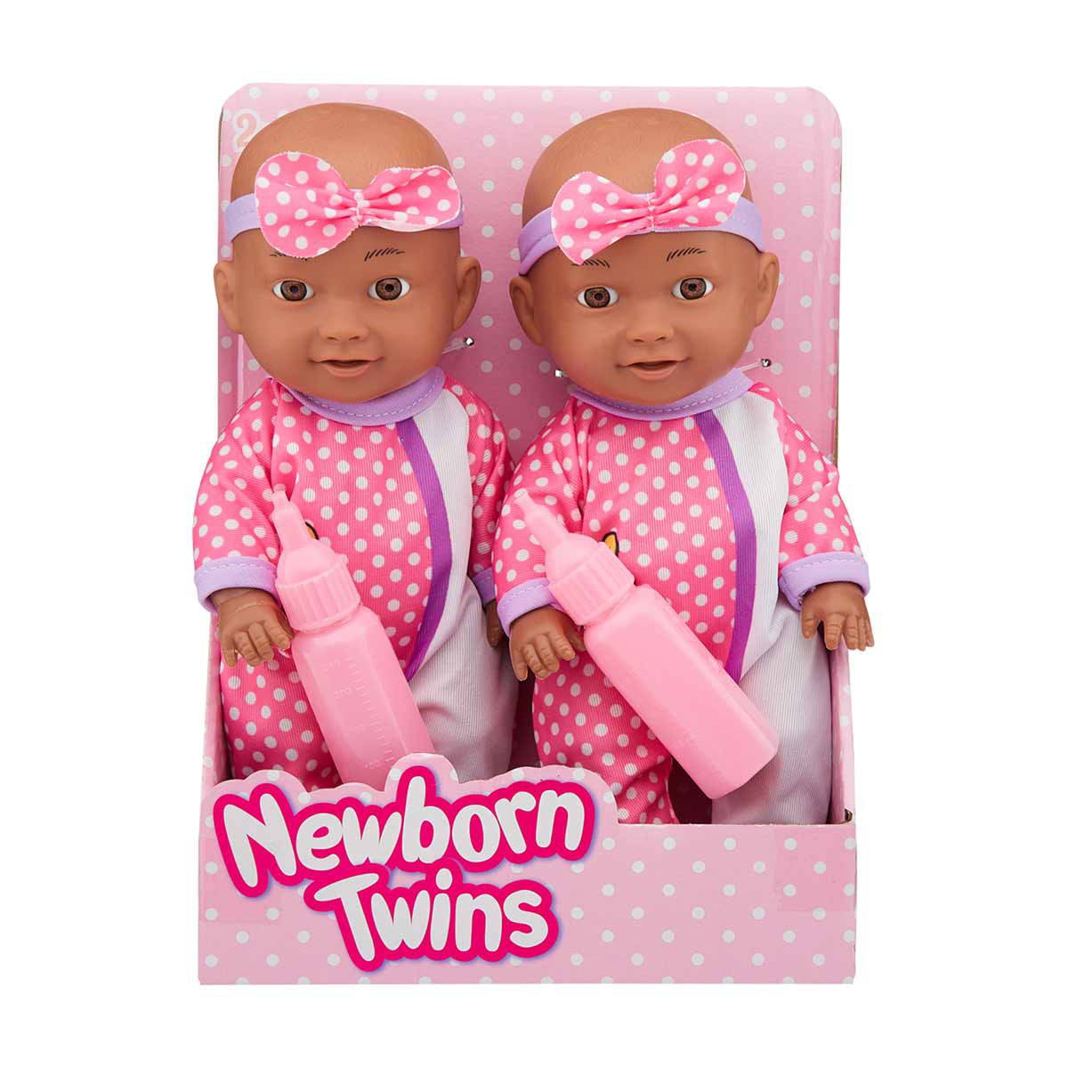Newborn Twins Baby Doll Set, 2 Assorted Sets