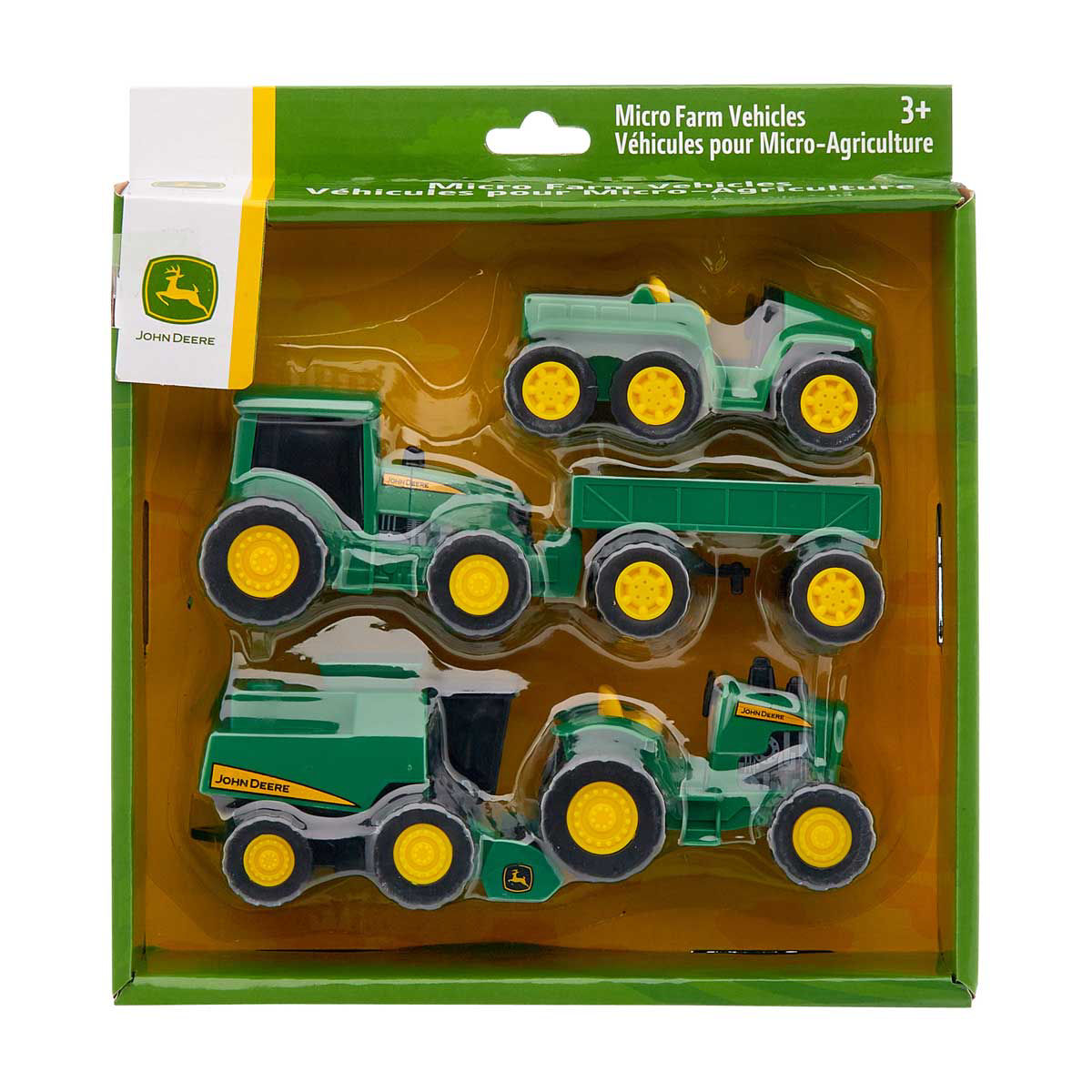 John Deere Micro Farm Vehicles, 5 ct