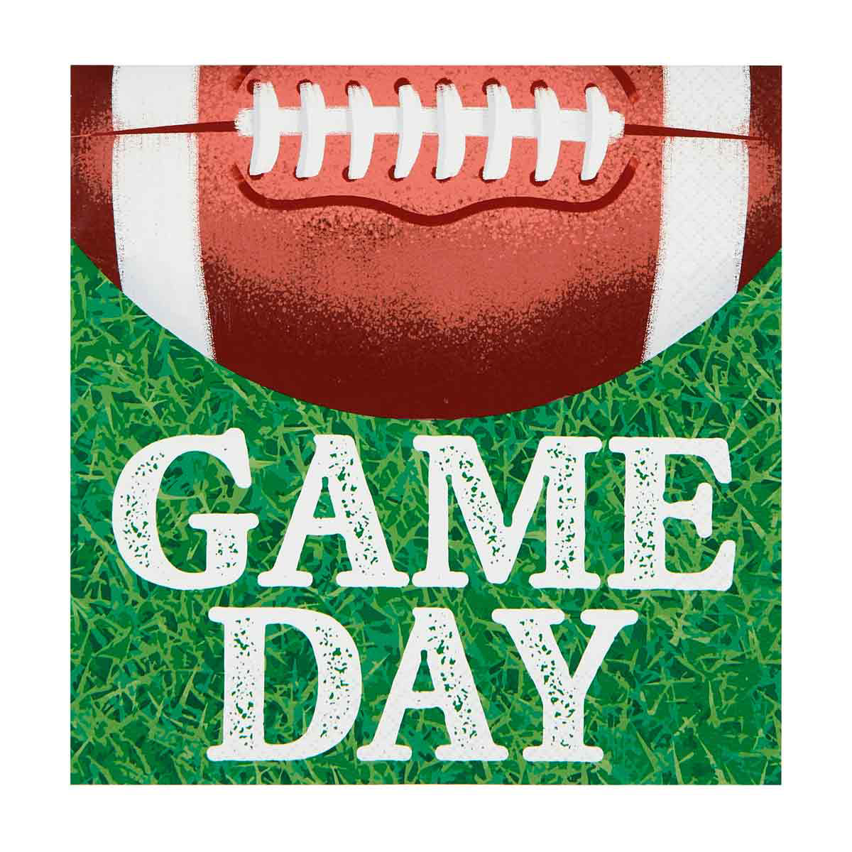 Football Themed Lunch Napkins, 16 ct, 2 Assorted Prints