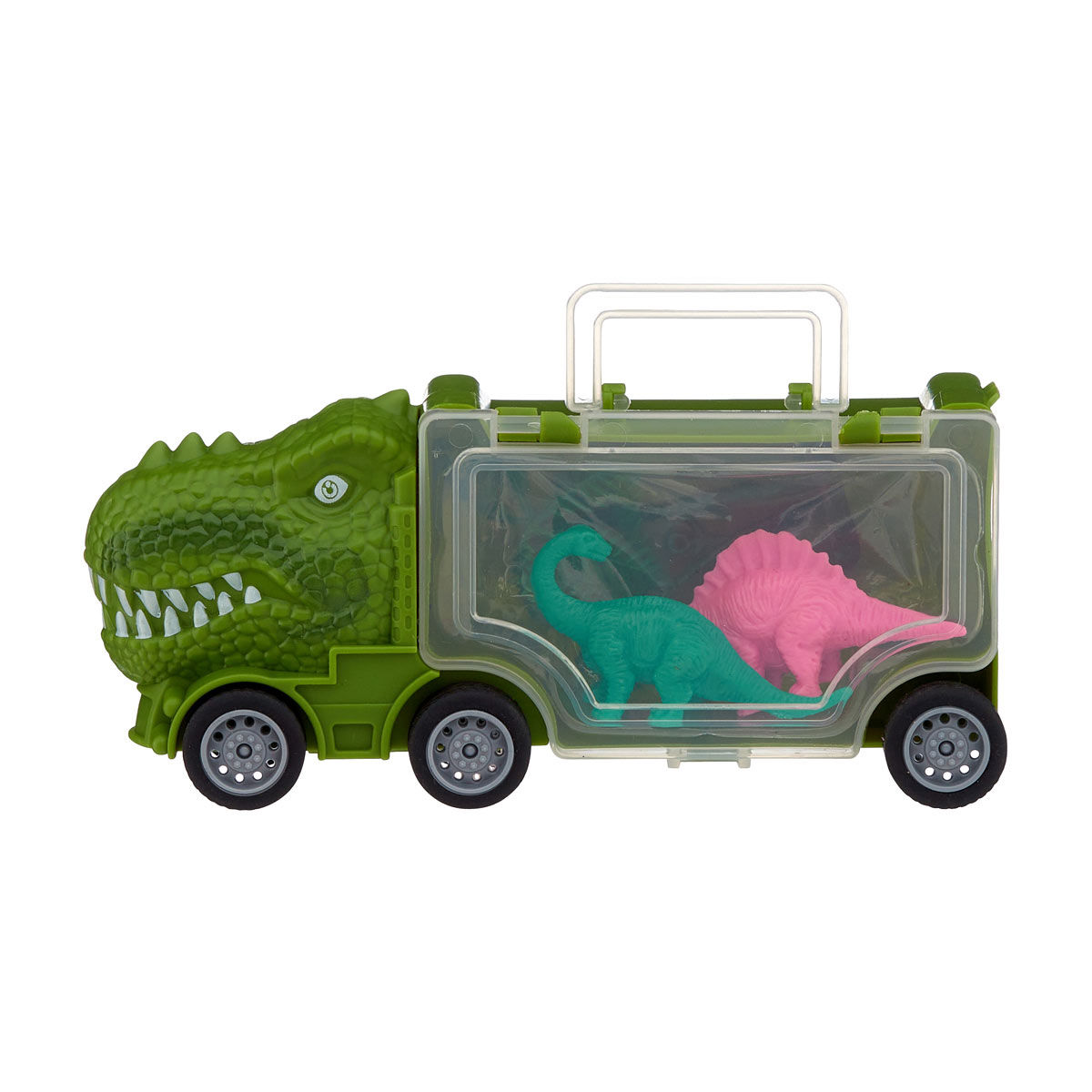Mini Dinosaur Carrier Truck Toy Set, 2 Assorted Styles