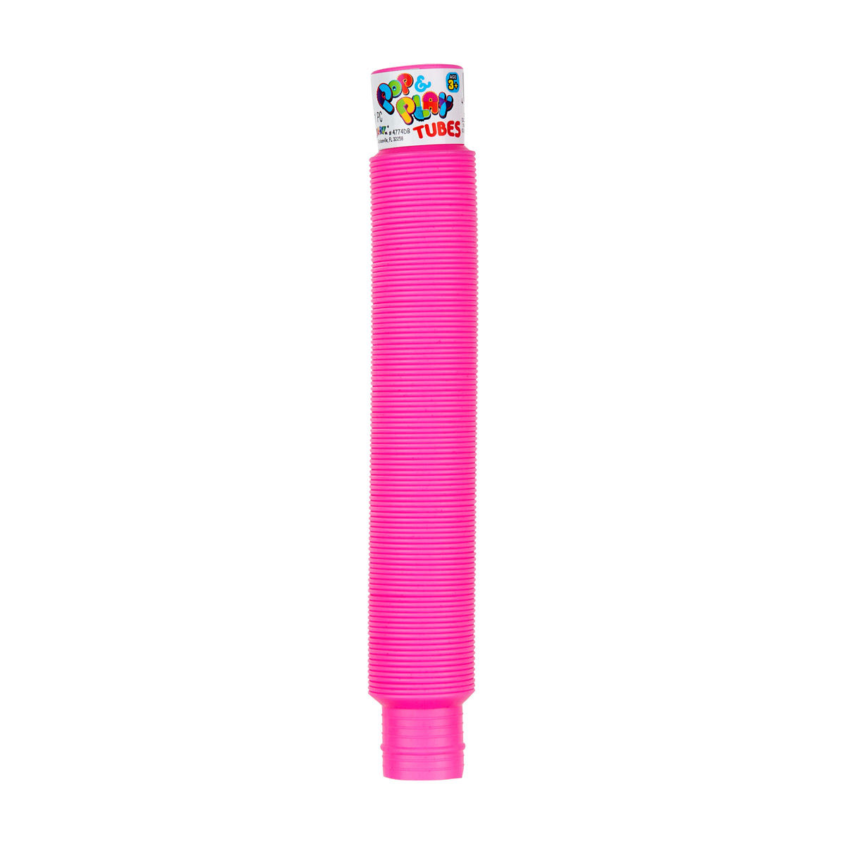 Pop & Play Fidget Tubes, 3 Assorted Colors