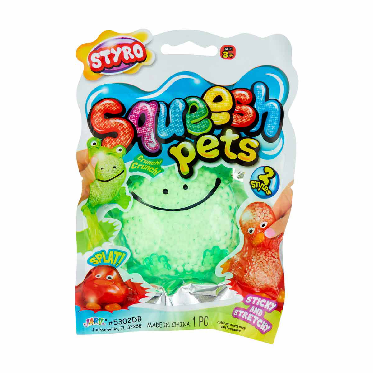 Jaru Squishy Toy, 4 Assorted Styles
