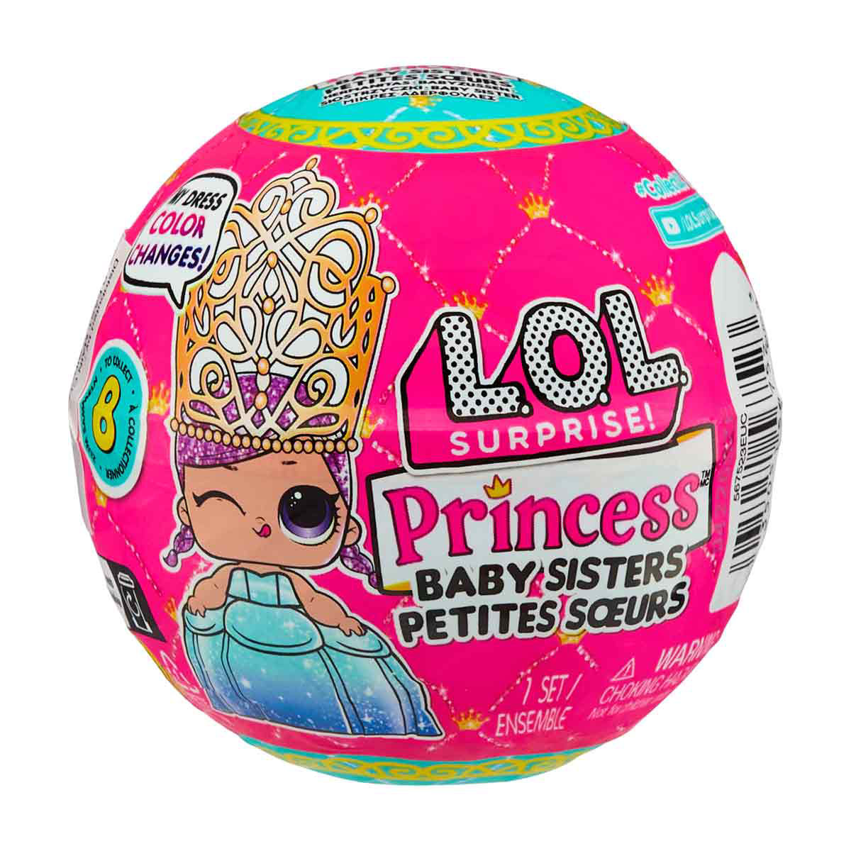 LOL Surprise Princess Baby Sisters Surprise Toy Set