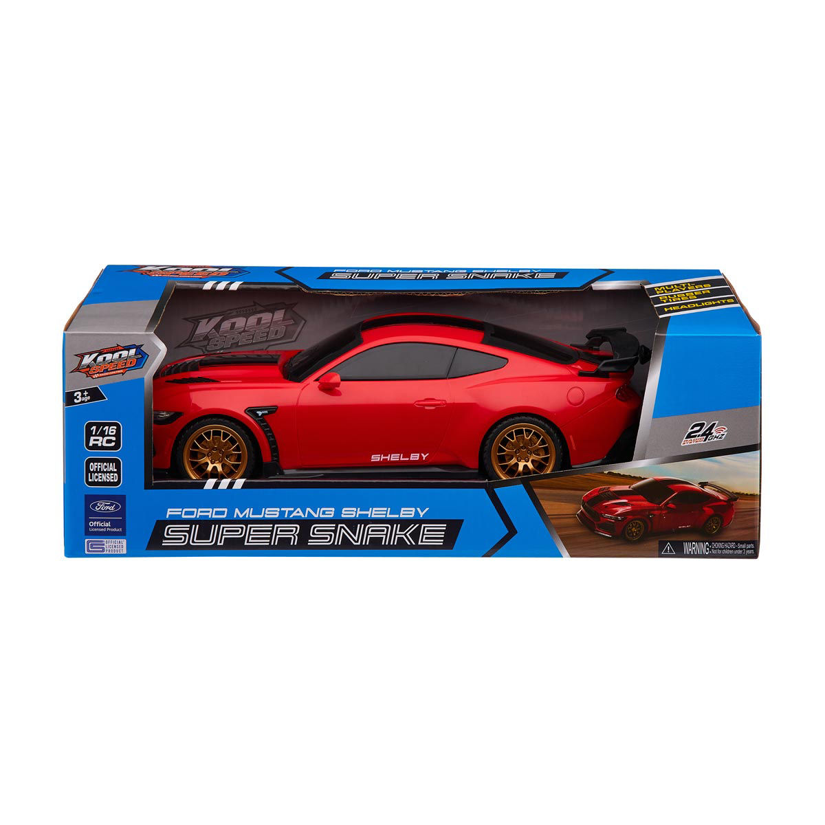 Kool Speed Ford Mustang Shelby Super Snake 1/16 RC Remote Control Car