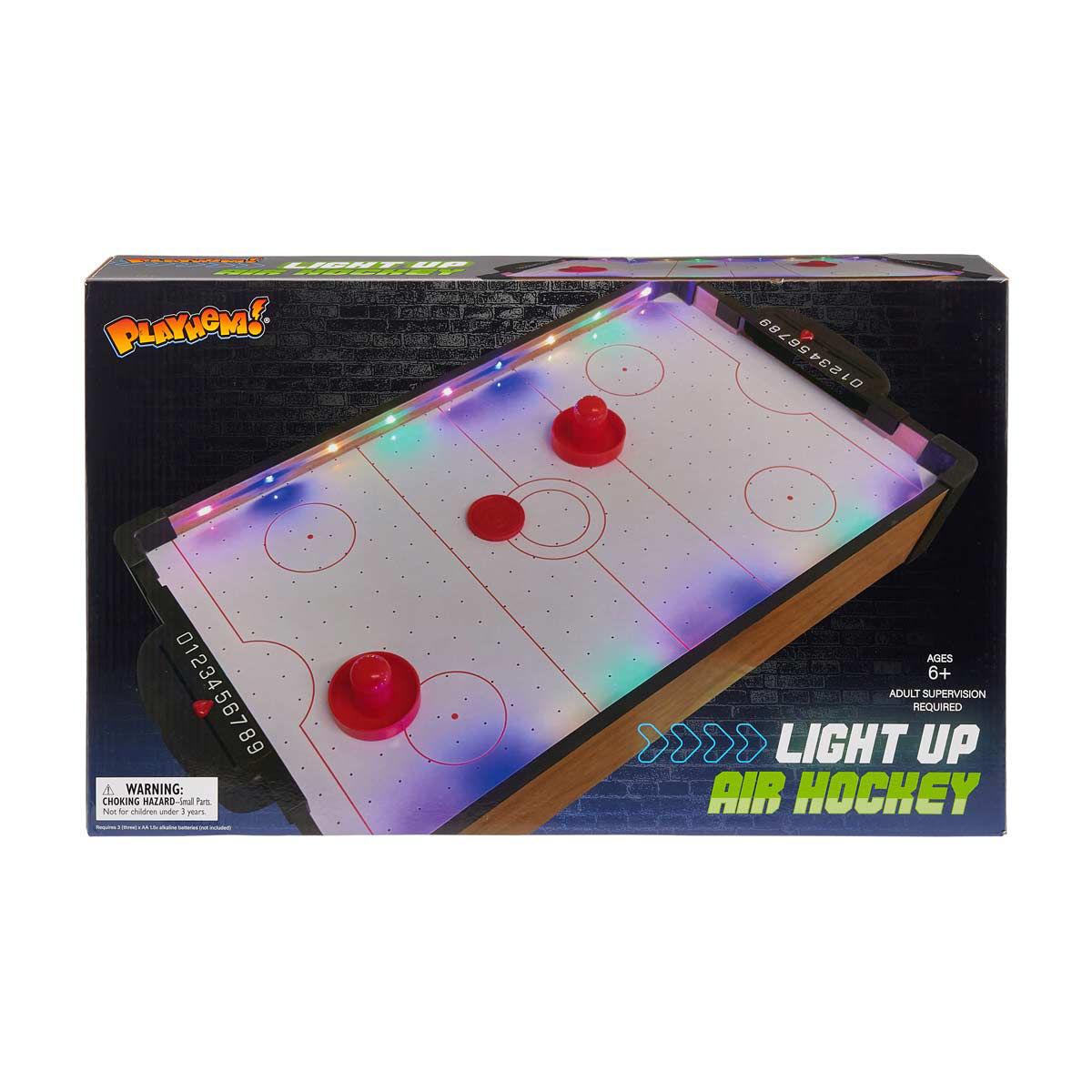 Playhem! Light-Up Air Hockey Table Game