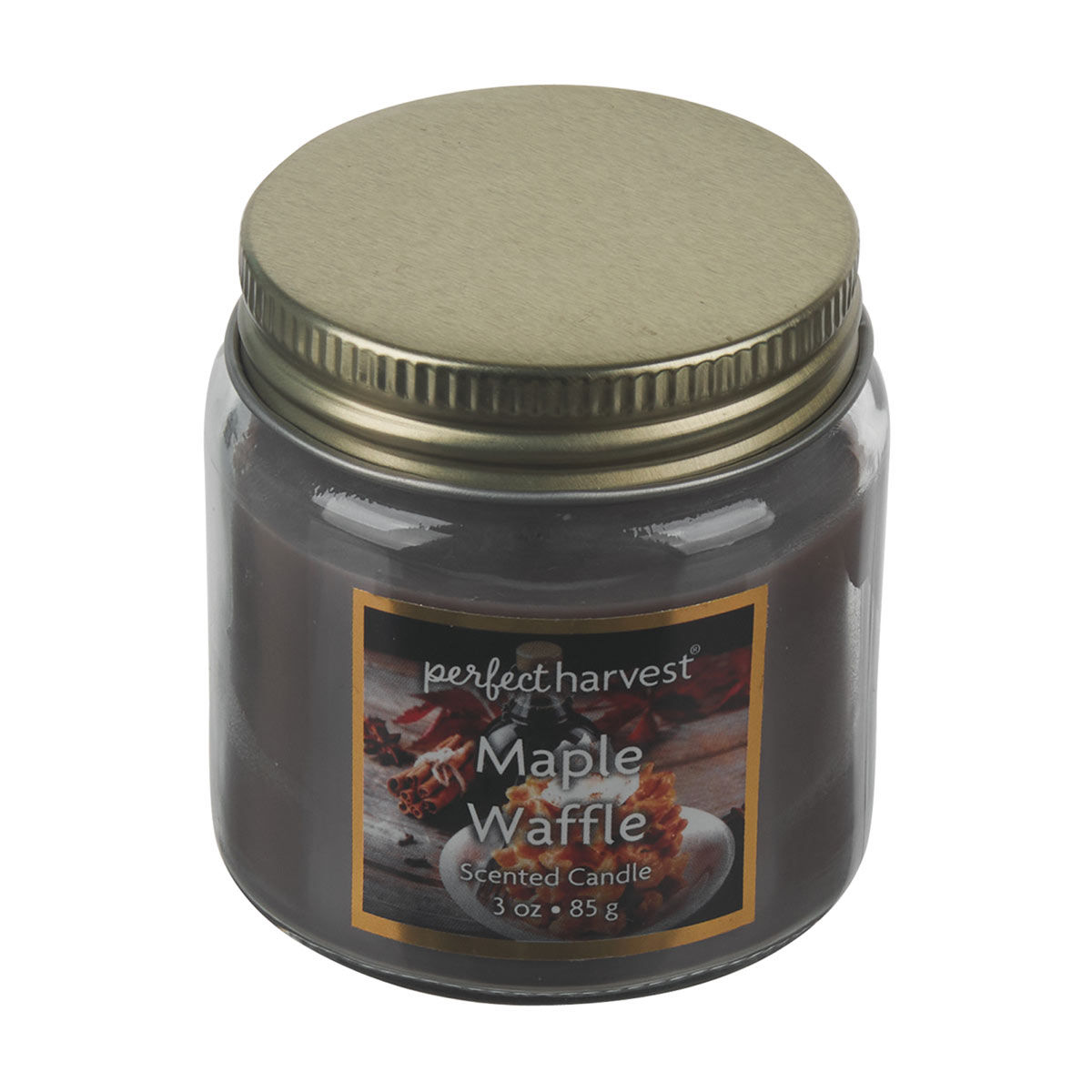 Perfect Harvest Maple Waffle Scented Jar Candle, 3 oz