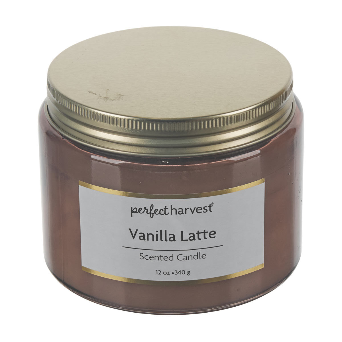 Perfect-Harvest-Vanilla-Latte-Scented-Jar-Candle,-12-oz