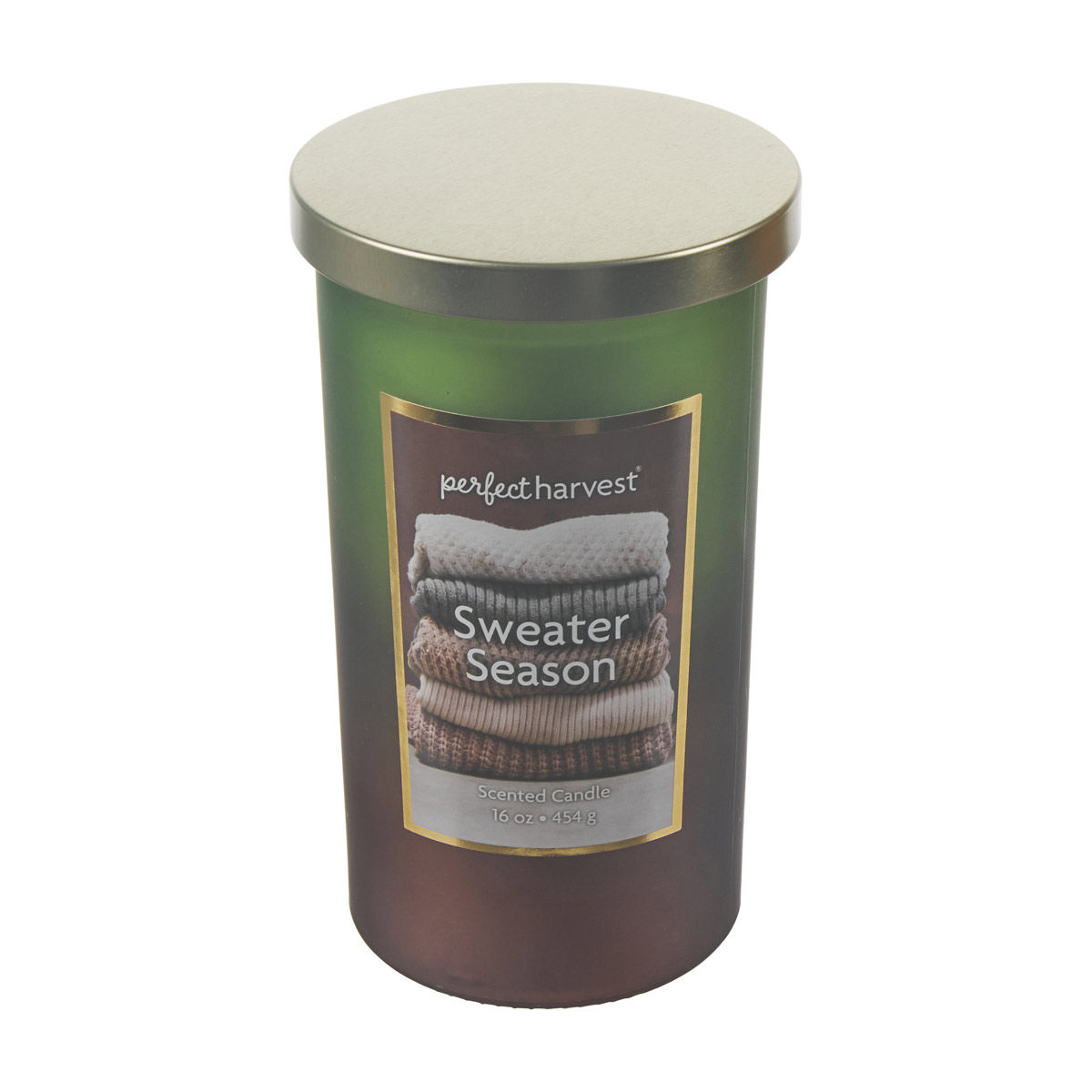 Perfect Harvest Sweater Season Scented Jar Candle, 16 oz