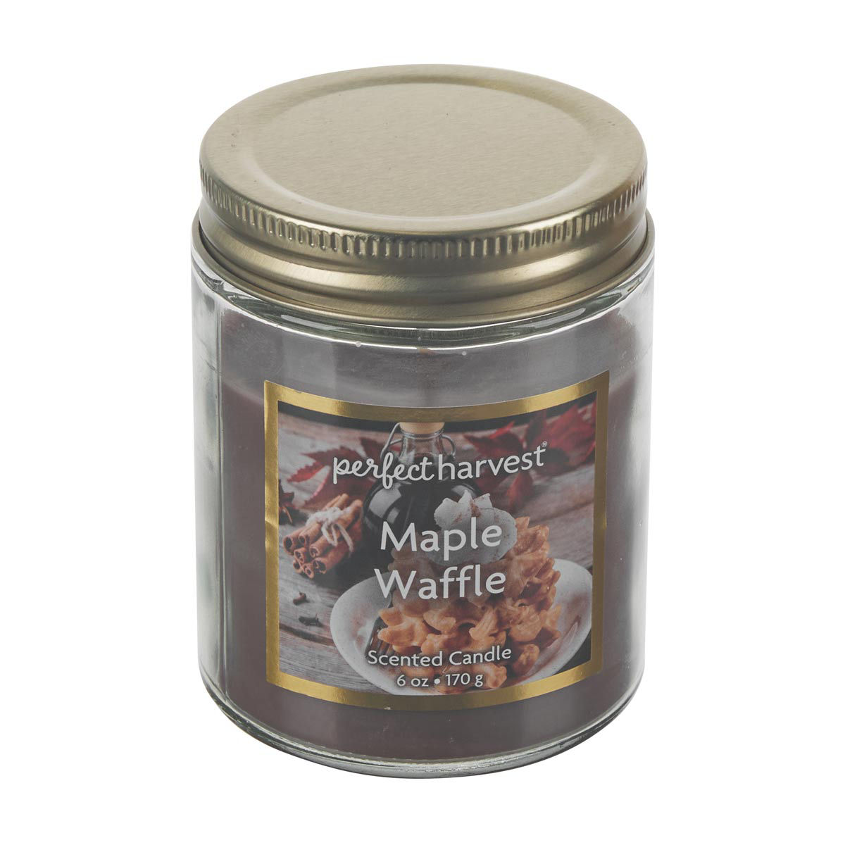 Perfect Harvest Maple Waffle Scented Jar Candle, 6 oz