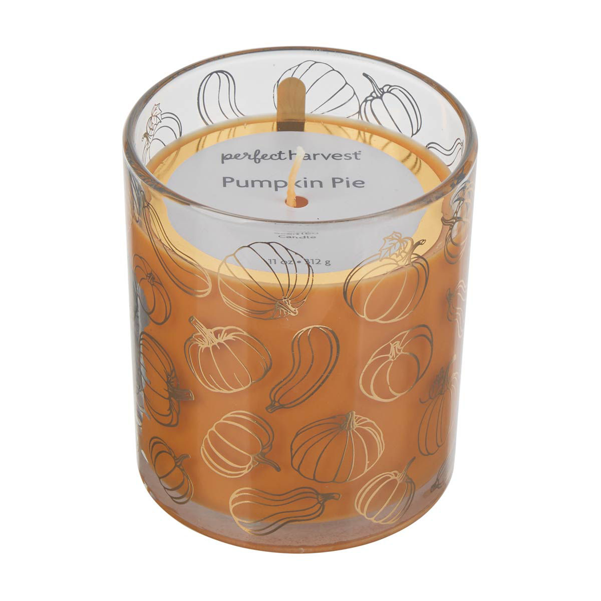 Perfect Harvest Pumpkin Pie Scented Candle, 11 oz