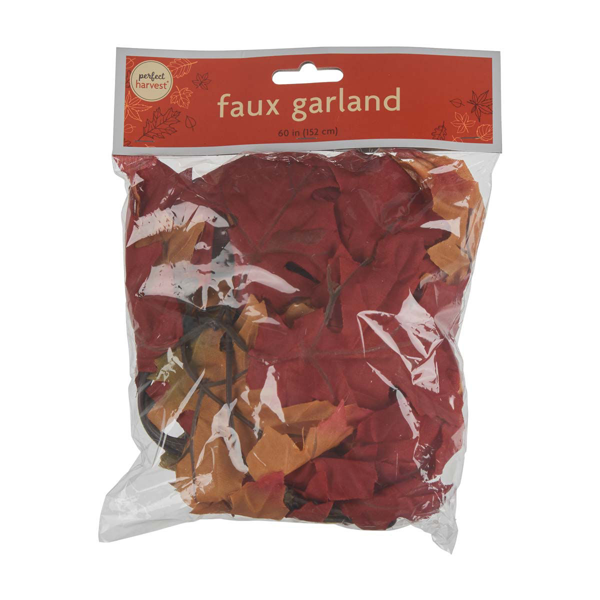 Perfect Harvest Halloween Faux Garland Décor, 60 in