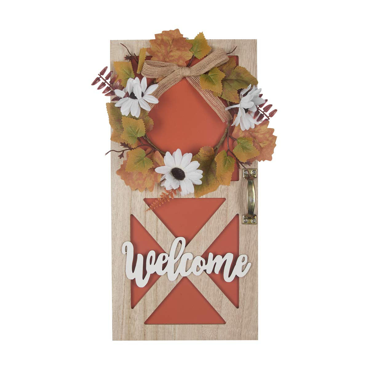 Harvest Halloween Rectangular Artificial Floral Wall Décor