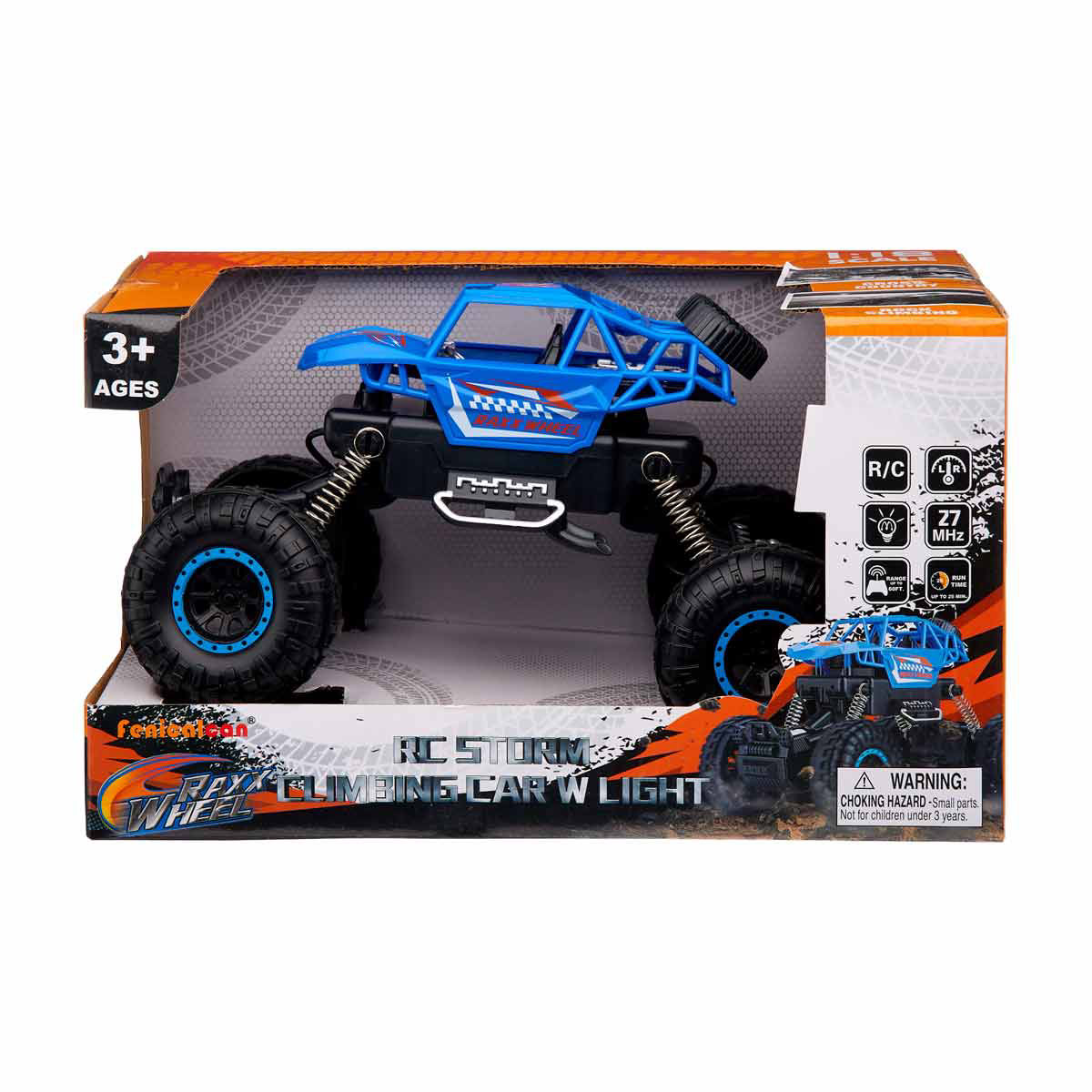 Fenicalcan Raxx Wheel Blue RC Strom Climbing Car with Light