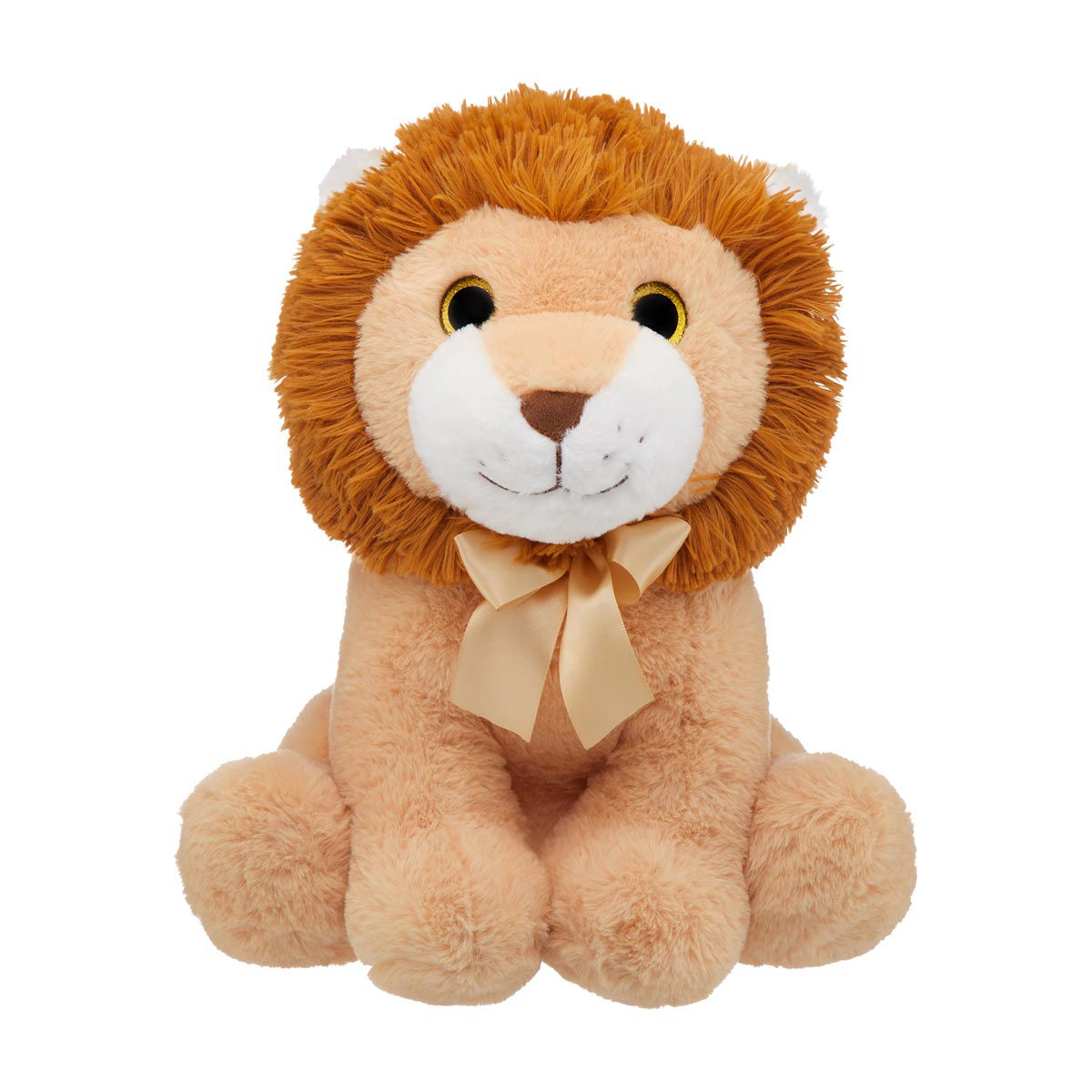 Cute Sitting Lion Stuffed Soft Toy, 15 in