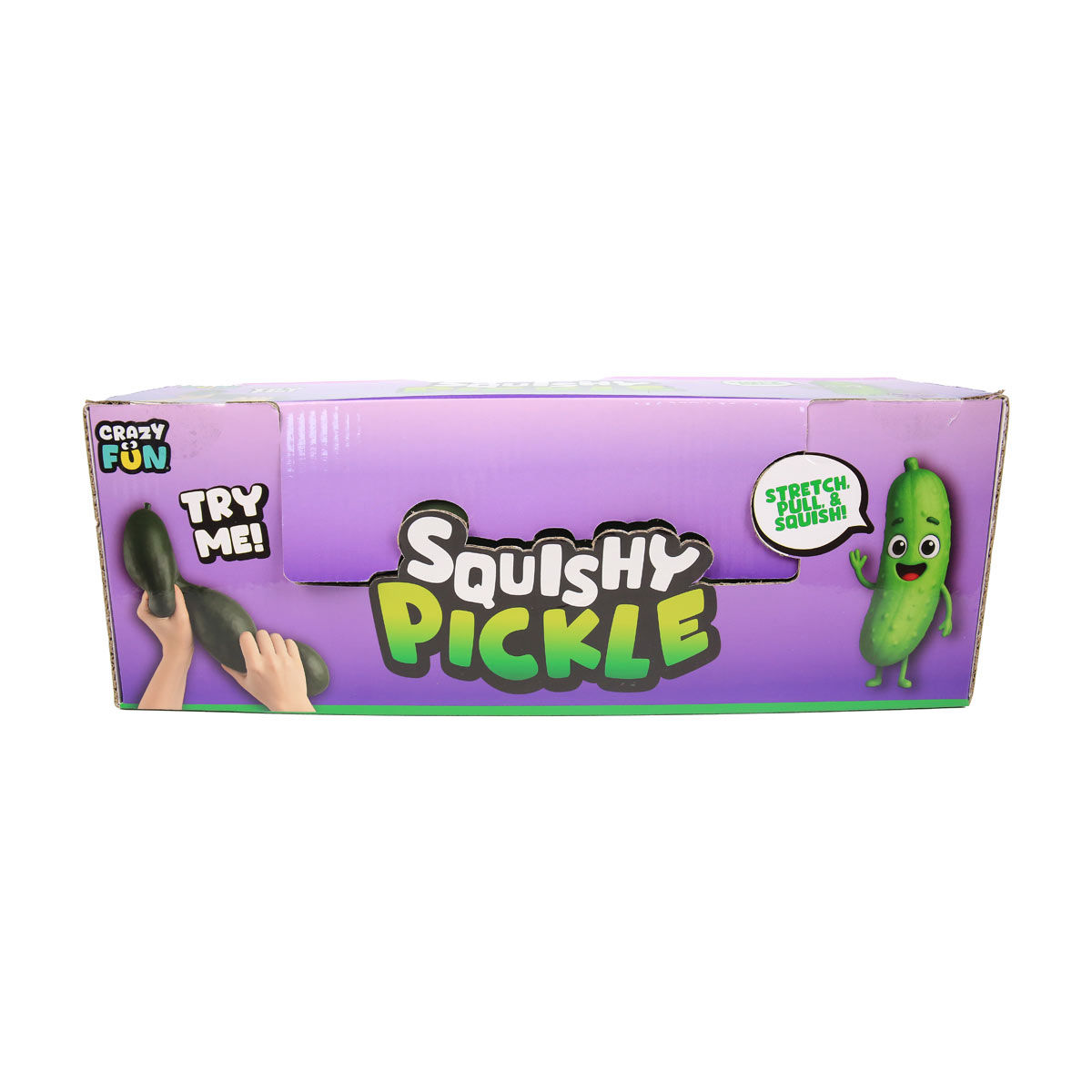 Crazy Fun Squishy Pickle Stretch Toy