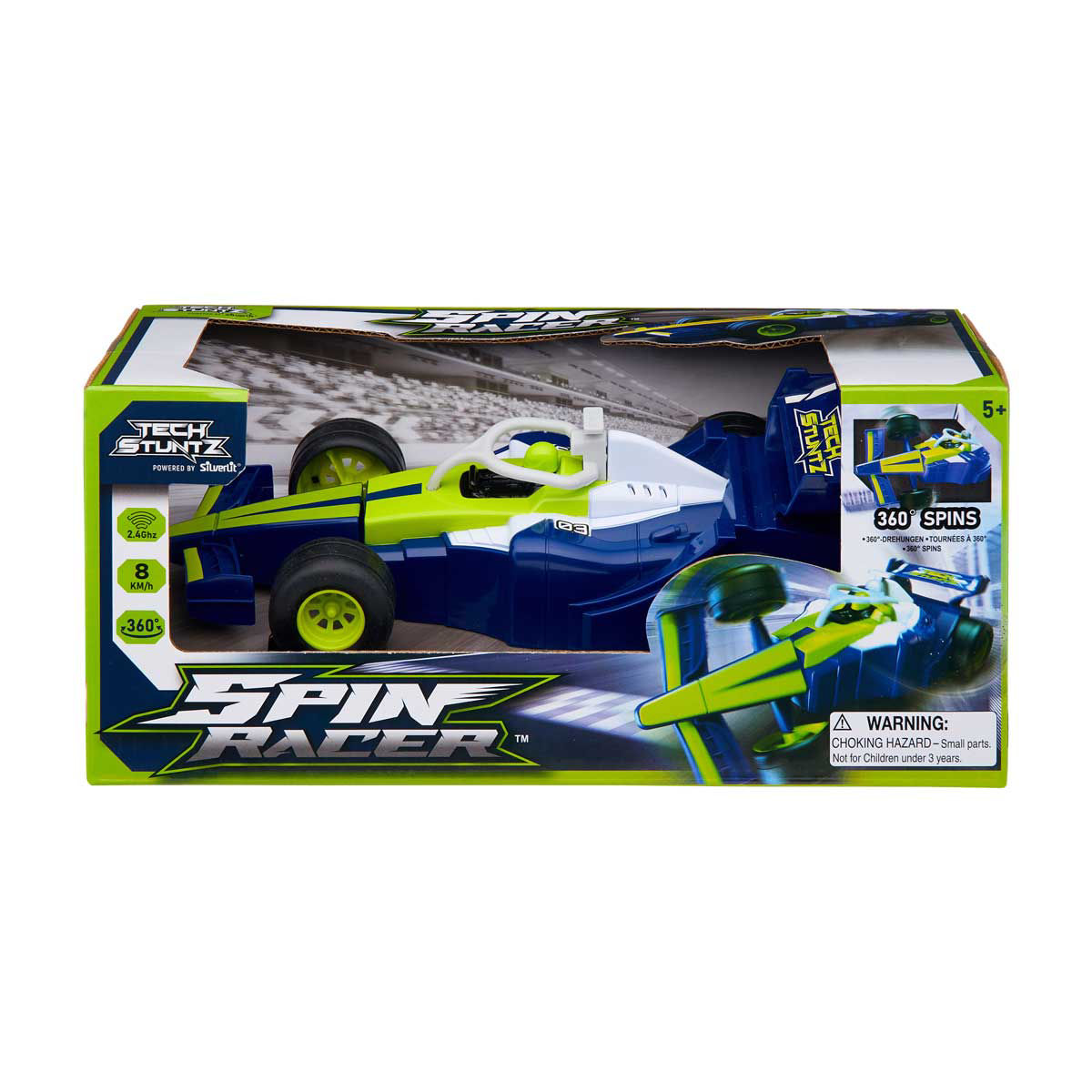 Tech Stuntz 360° Spin Racer RC Car