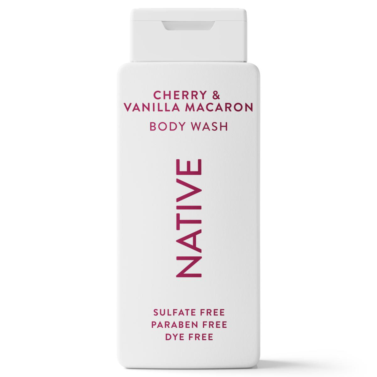 Native Body Wash, Cherry & Vanilla Macaron, 18 fl oz