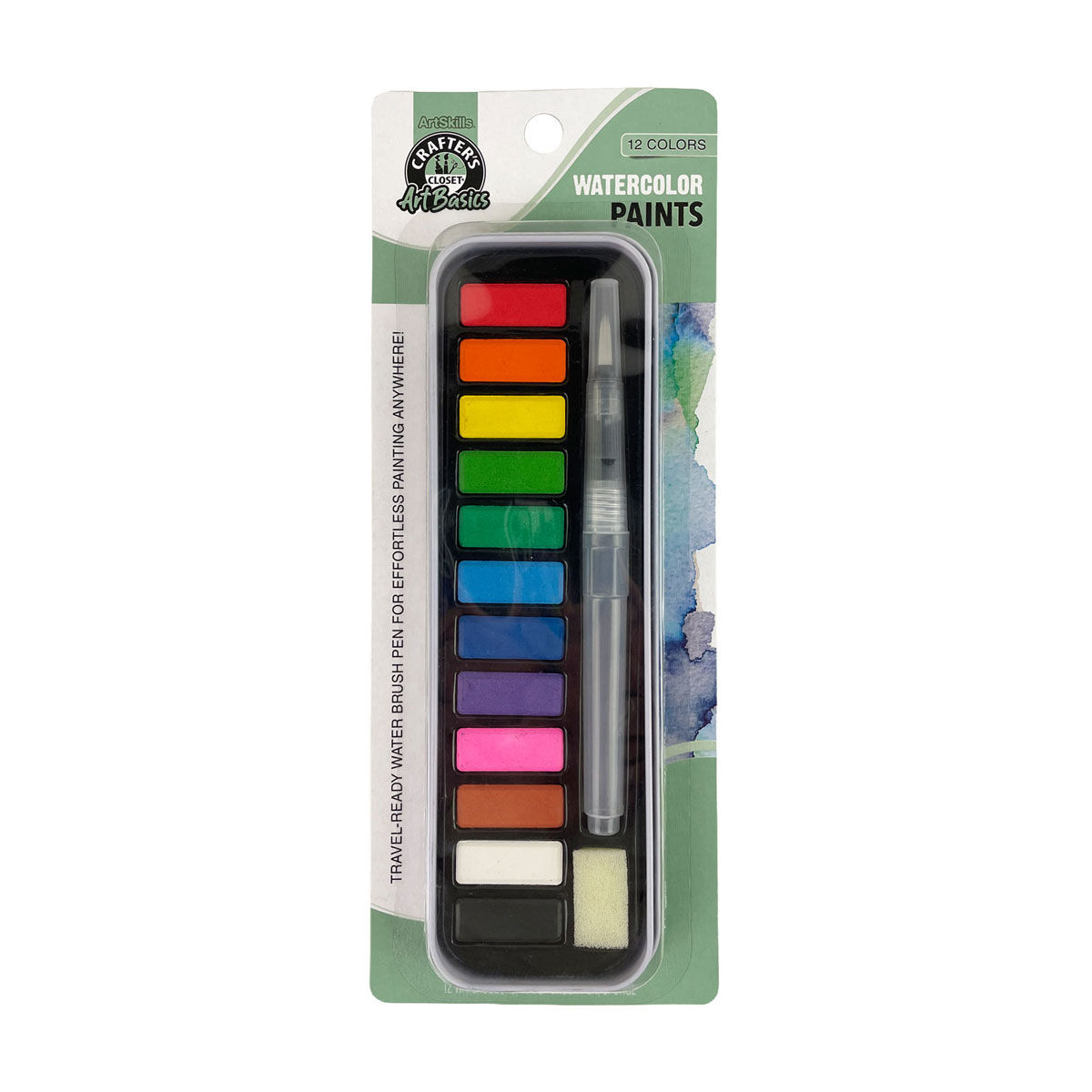 ArtSkills Crafter's Closet Watercolor Paint Tin