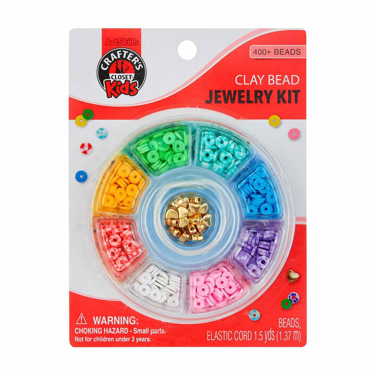 ArtSkills Crafter's Closet Clay Bead Jewelry Kit