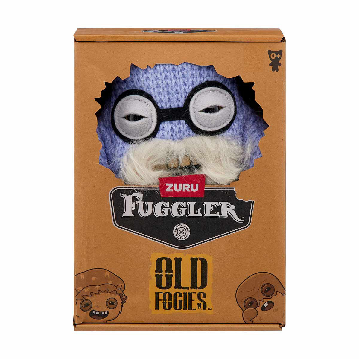 ZURU Fuggler Old Fogies Mr. Needles Plush Toy, 9 in