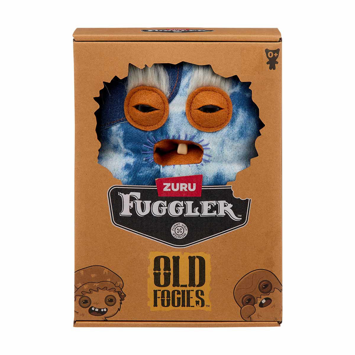 ZURU Fuggler Old Fogies Rabid Rabbit Plush Toy, 9 in