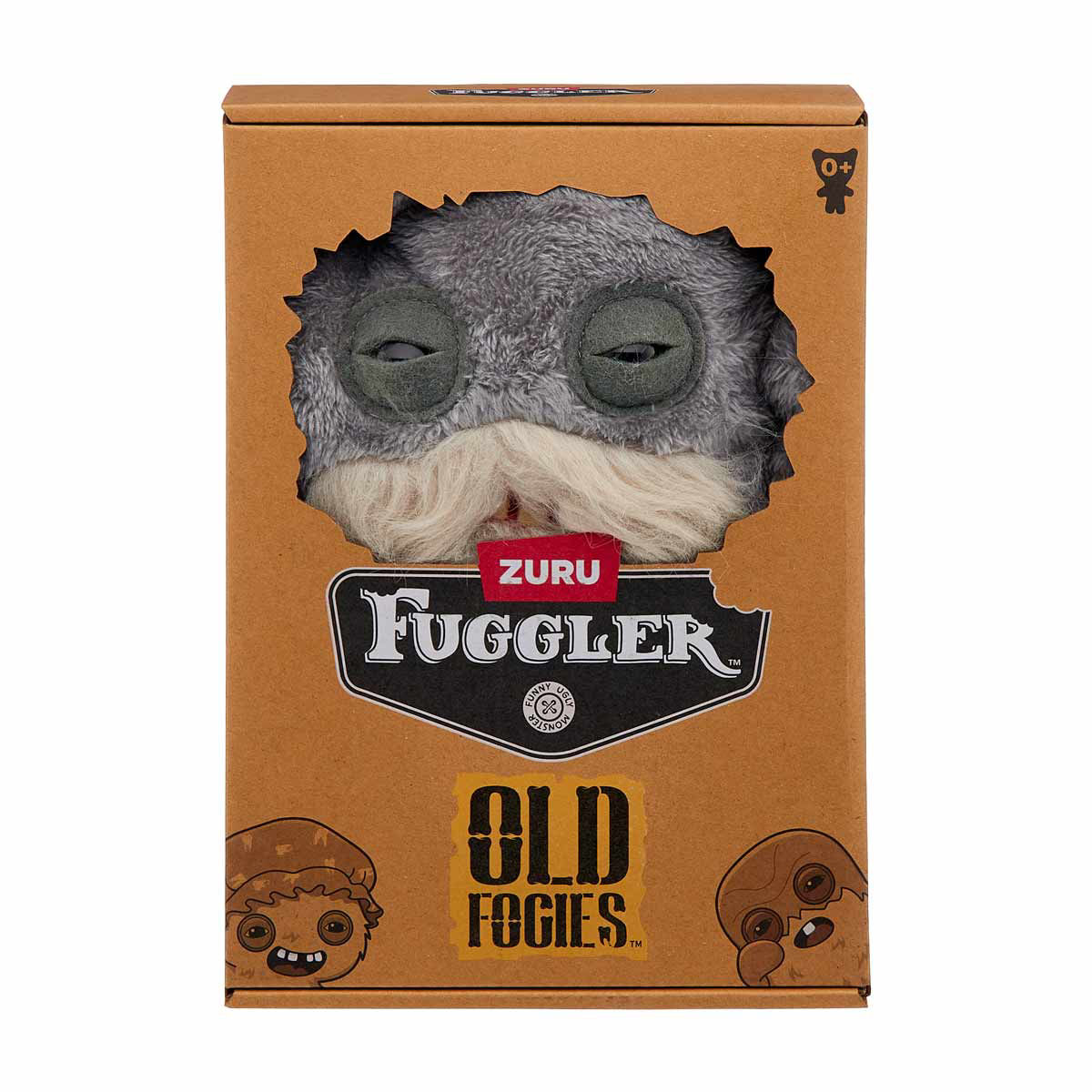 ZURU Fuggler Old Fogies Cap Cardiac Plush Toy, 9 in