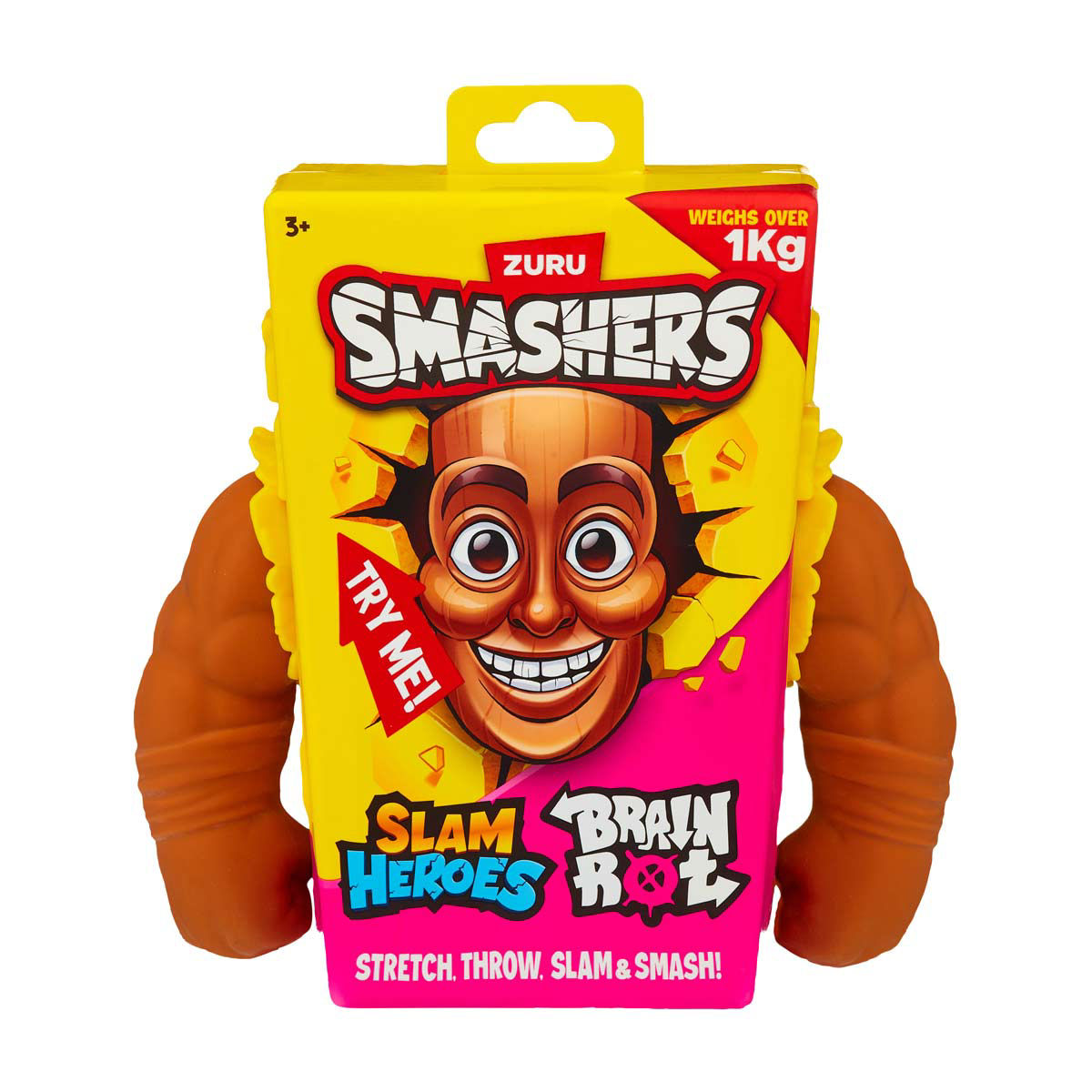 Smashers Orange T T T Sahur Super Stretch Slam Hero