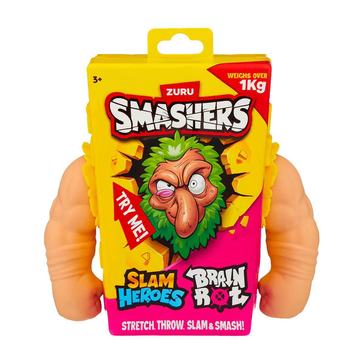 Smashers Peach Pata Pa Super Stretch Slam Hero