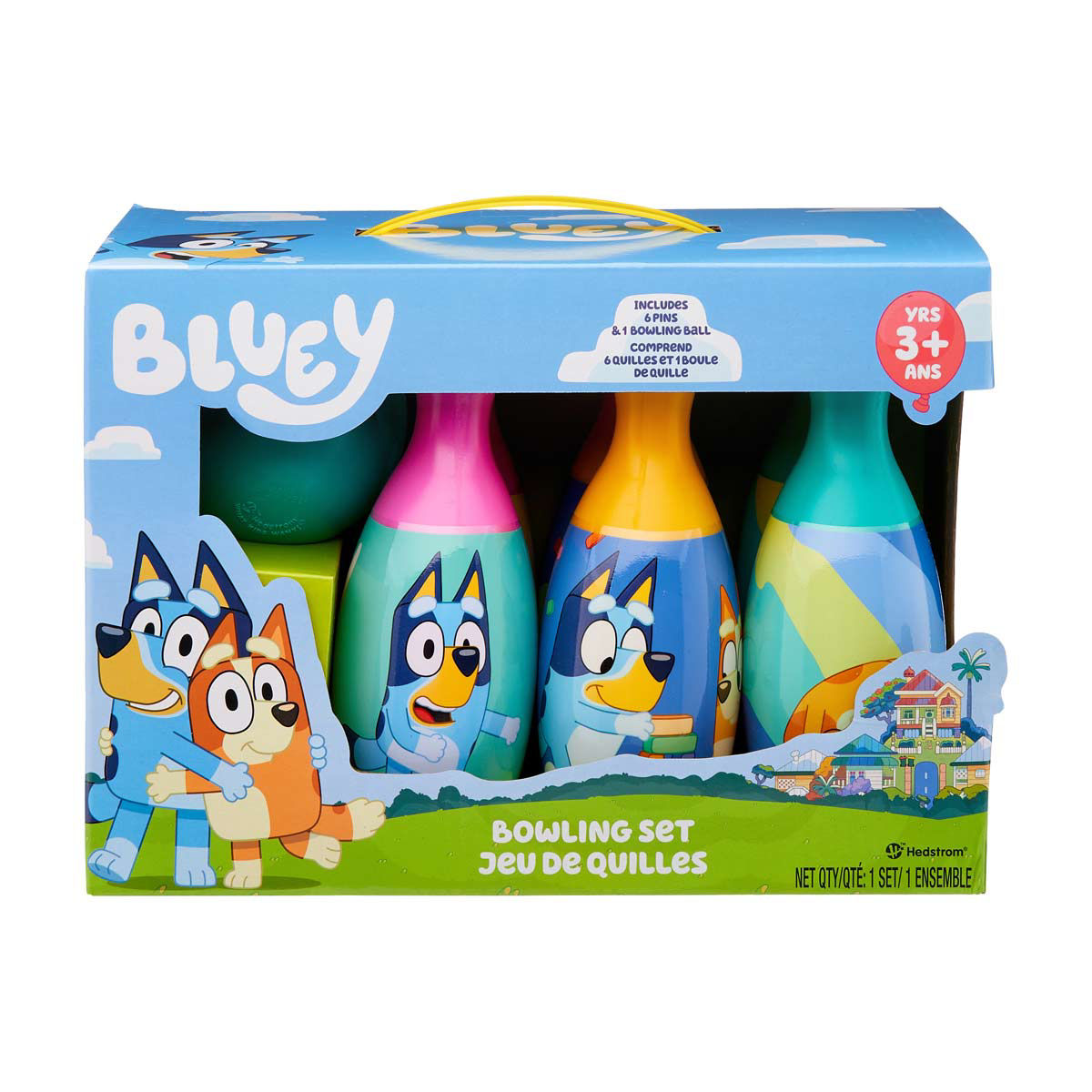 Hedstrom Licensed Bluey Bowling Set