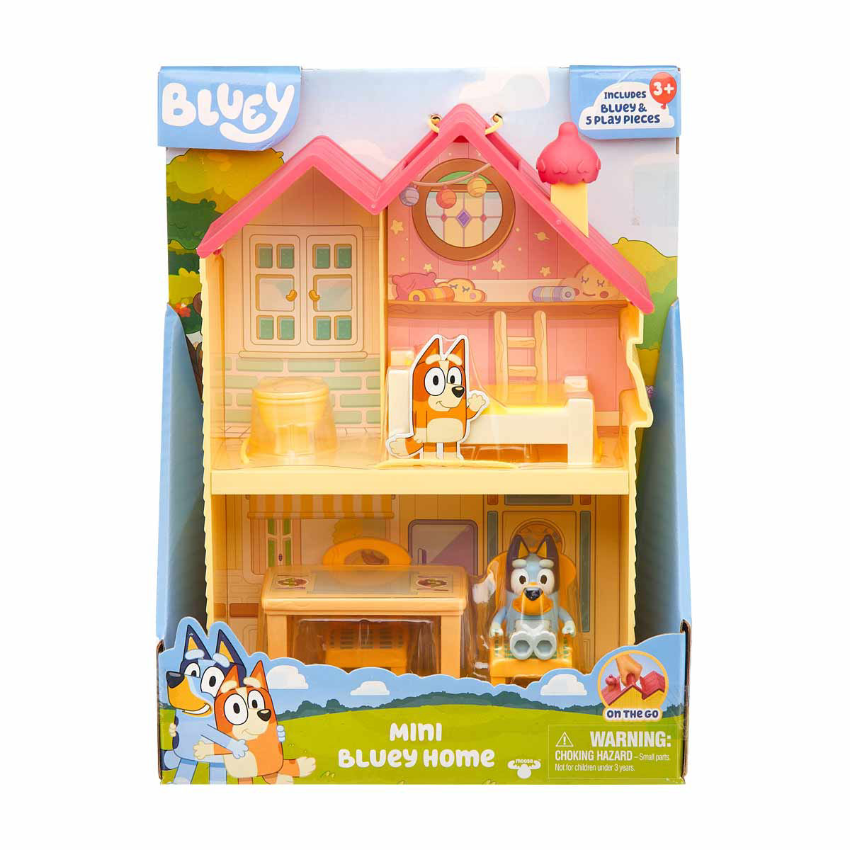 Moose Mini Bluey Heeler Home Playset