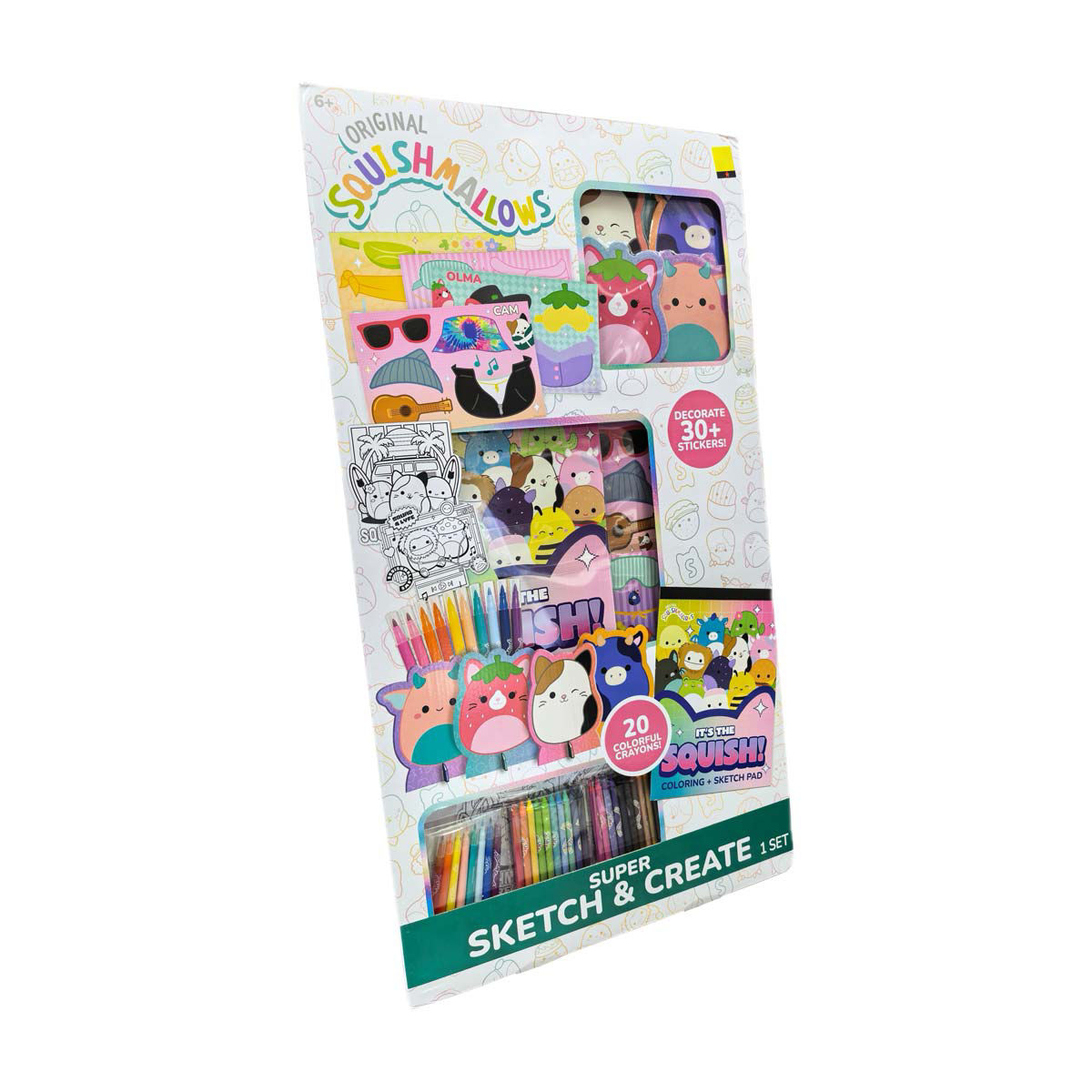 Squishmallows Super Sketch & Create Activity Set