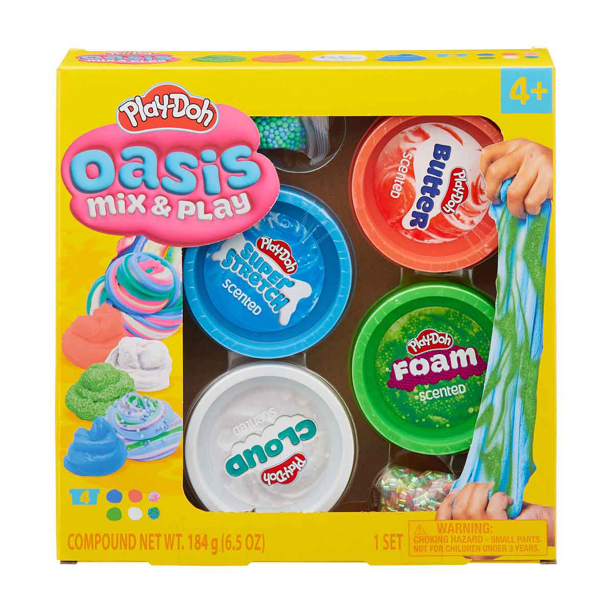 Play-Doh Oasis Mix & Play Scented Compound Set, 4 ct, 6.5 oz