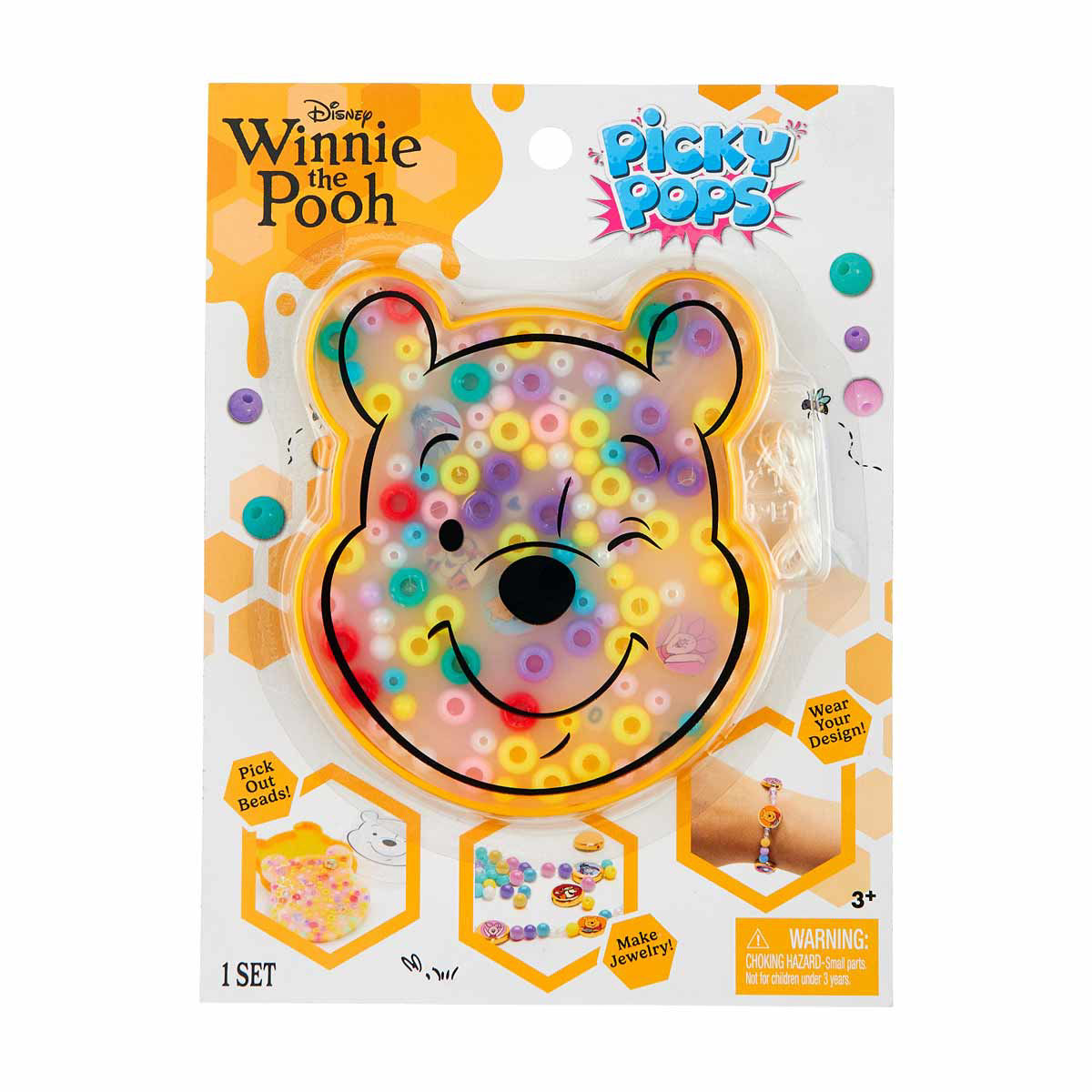 Tara Disney Winnie The Pooh Picky Pops DIY Beads Set