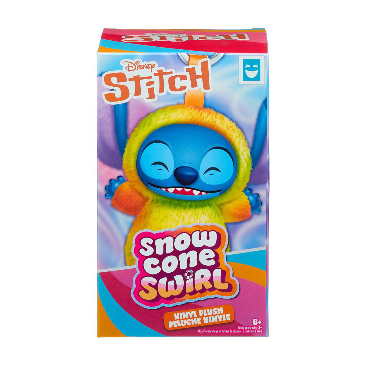Disney Stitch Snow Cone Swirl Vinyl Plush Toy Blind Box