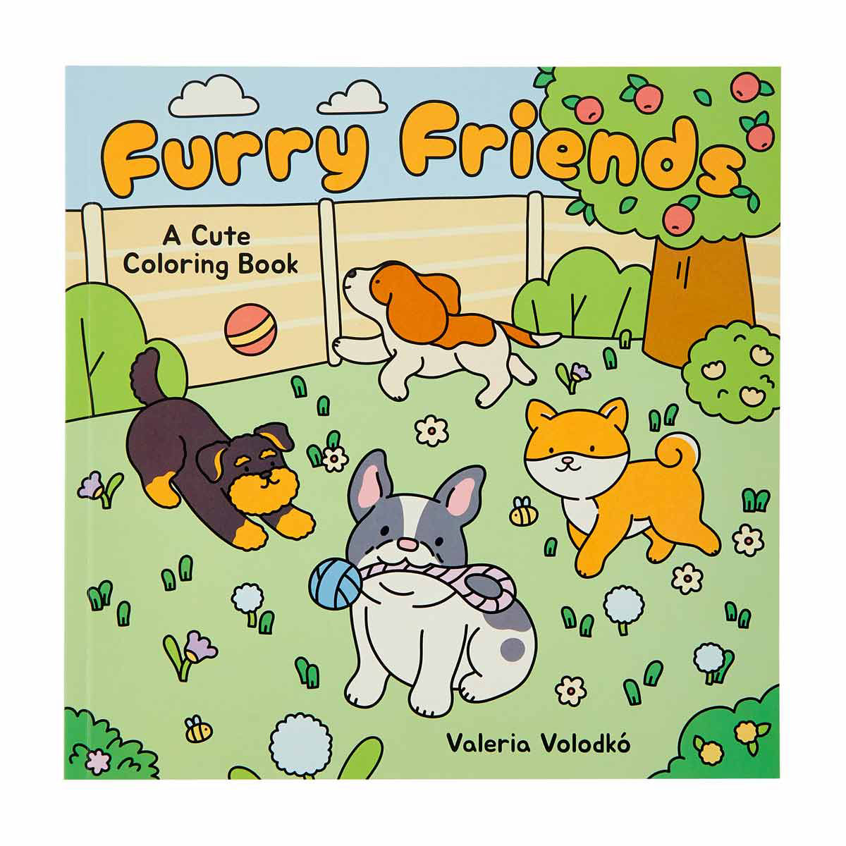 Valeria Volodko Furry Friends Coloring Book