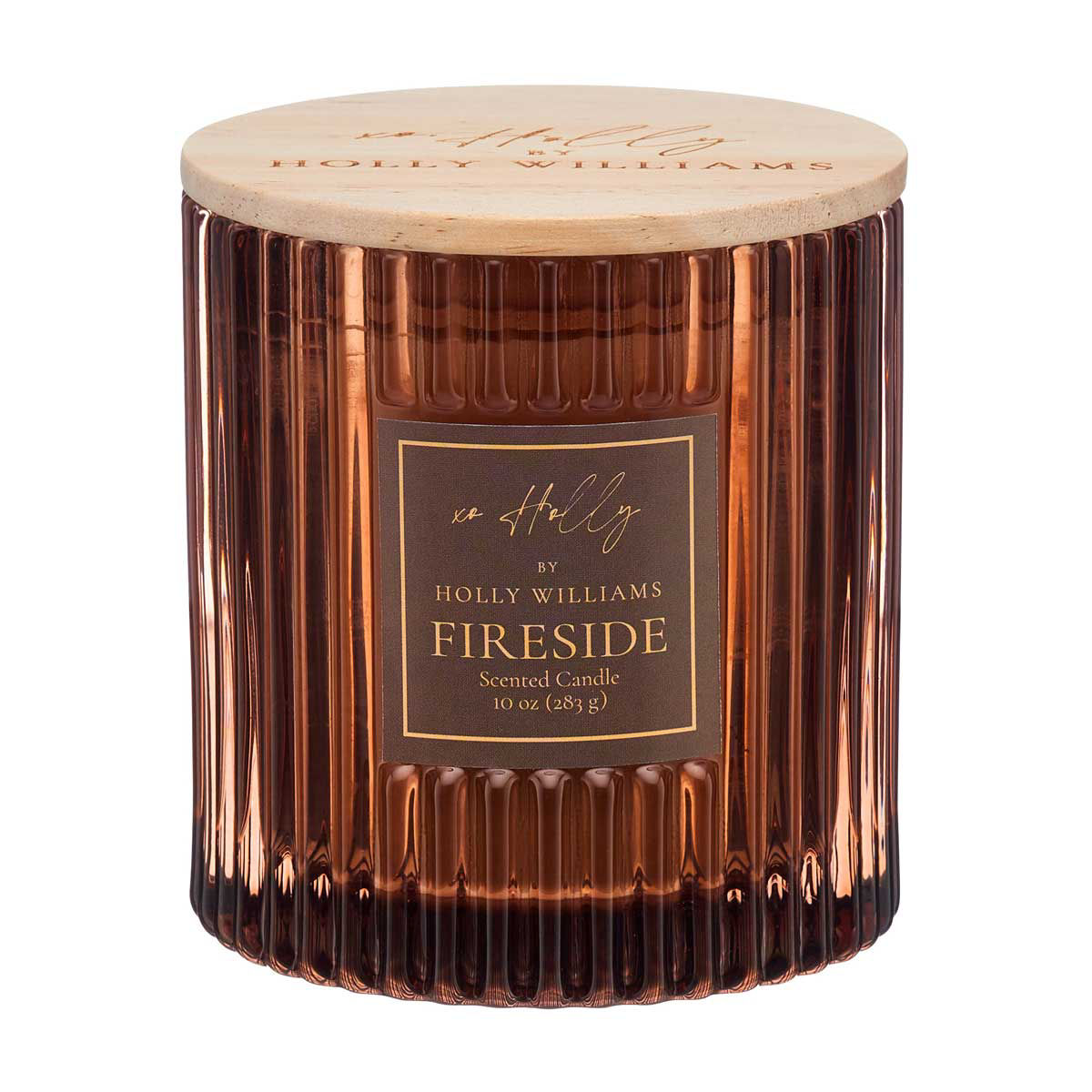 Holly Williams Fall Fireside Scented Candle, 10 oz
