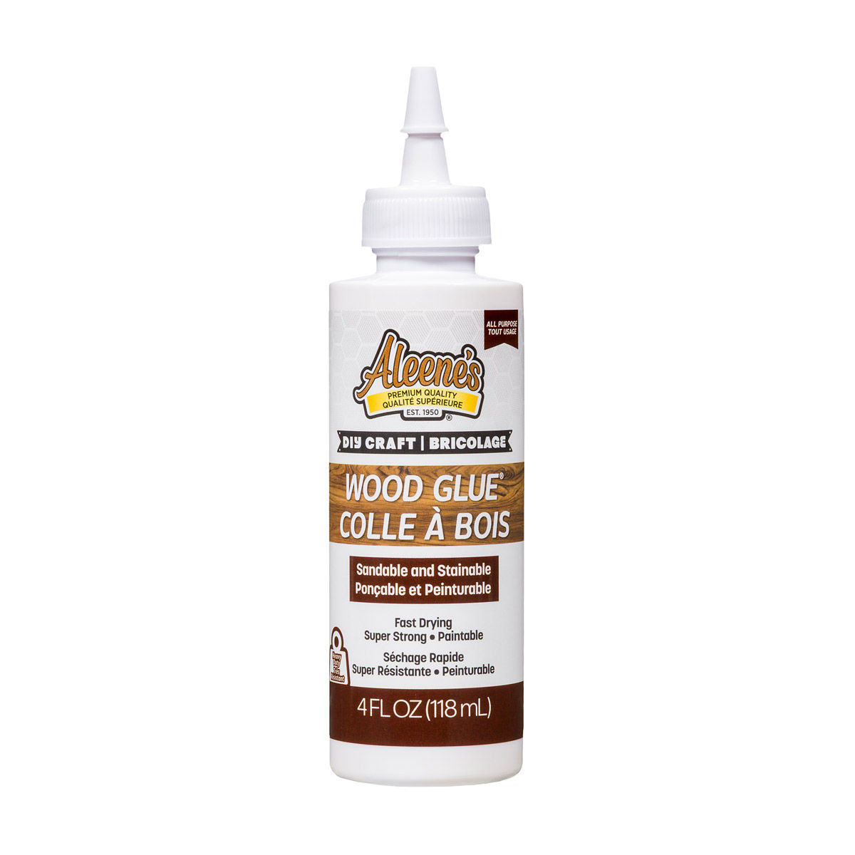 Aleene's DIY Craft Wood Glue, 4 fl oz