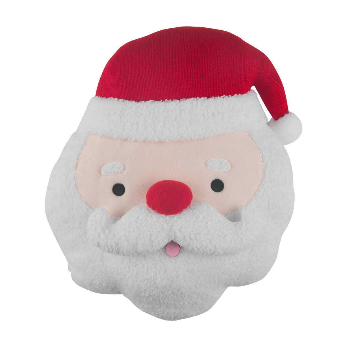 Christmas Santa Shaped Decorative Pillow