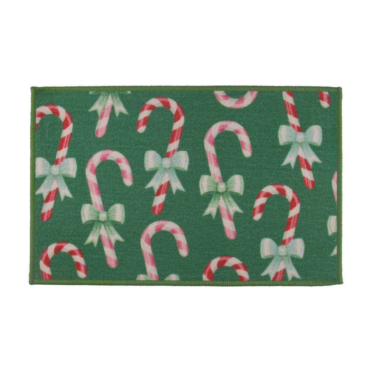 Christmas-Green-Candy-Cane-Print-Accent-Rug,-17x27-in